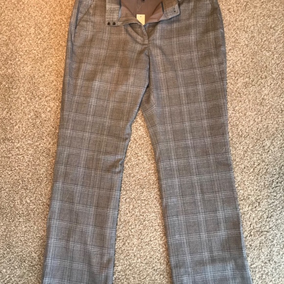 WHBM Grey Dressy Pants - Picture 2 of 8
